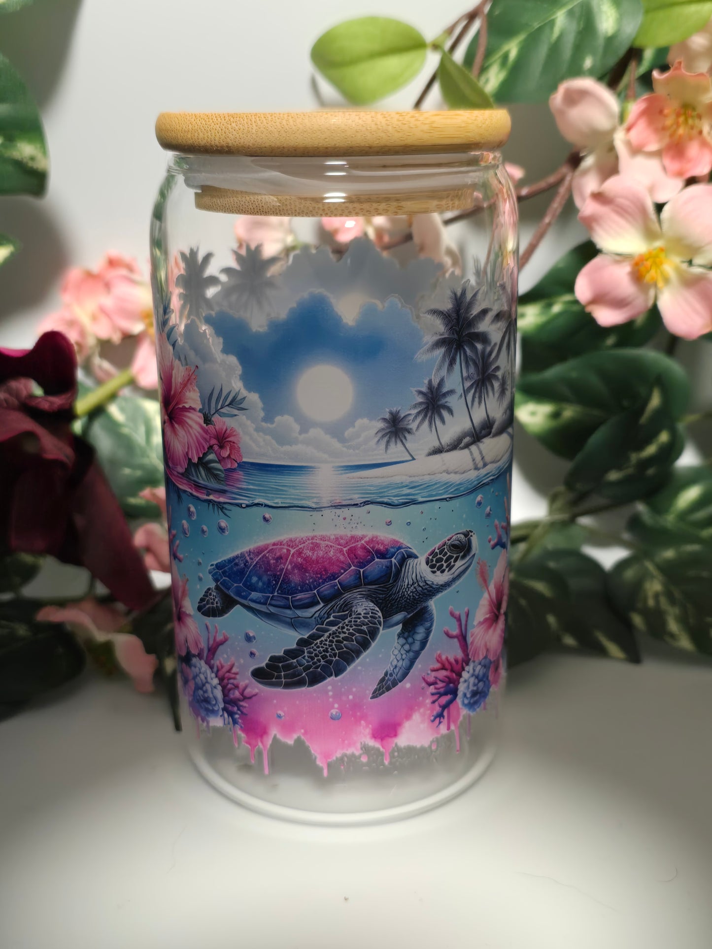 Trinkglas Schildkröte