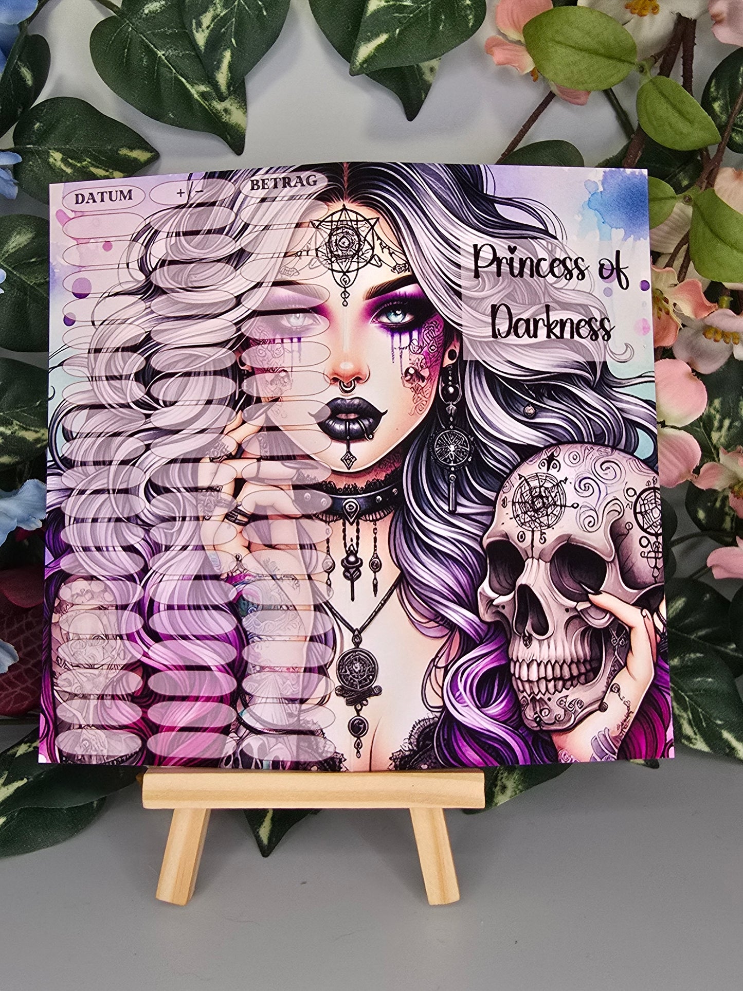 Princess of Darkness Klappkarte