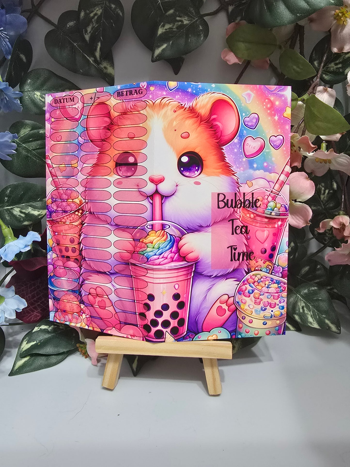 Bubble Tea Time Klappkarte