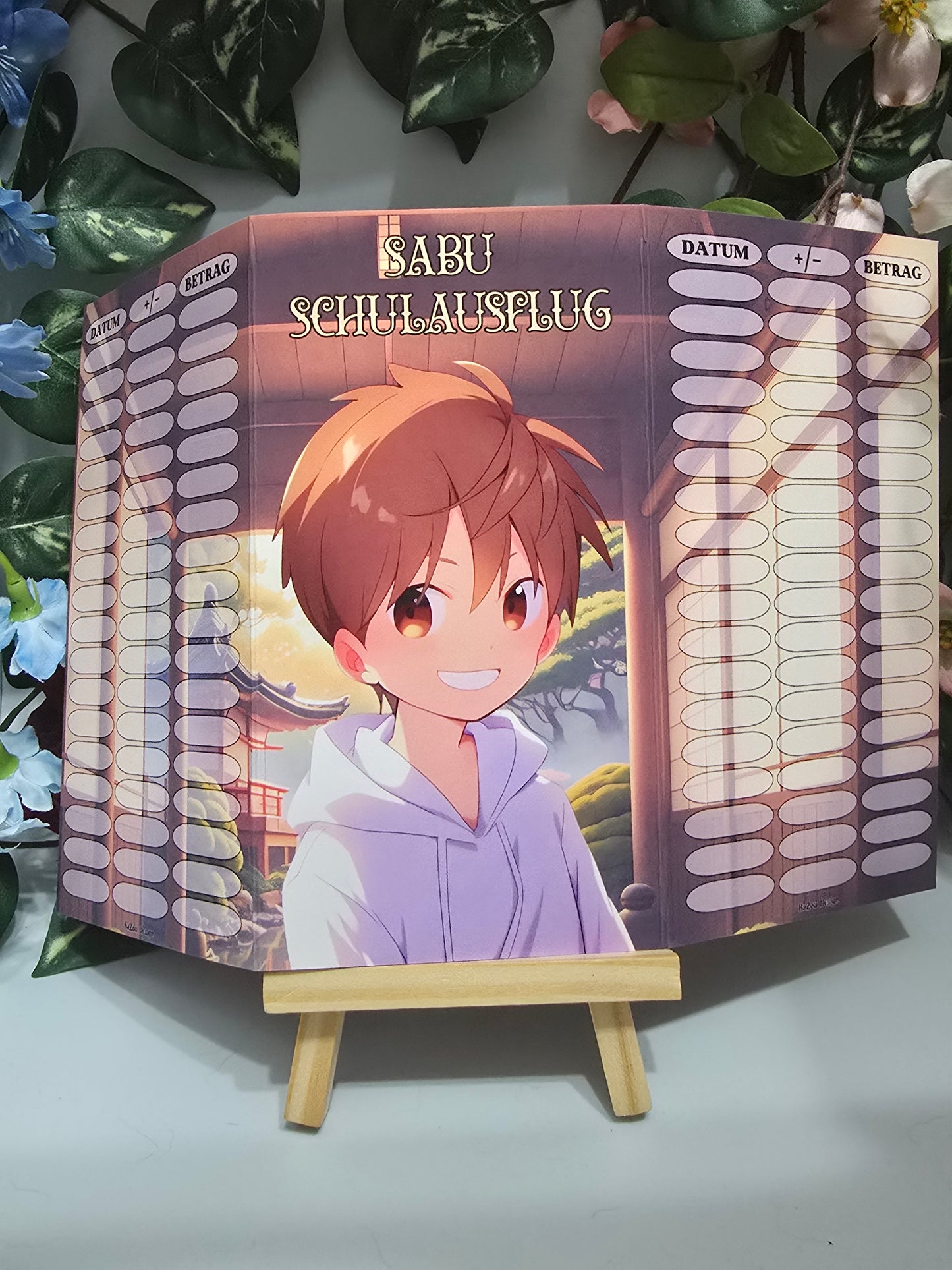 Sabu Schulausflug Klappkarte