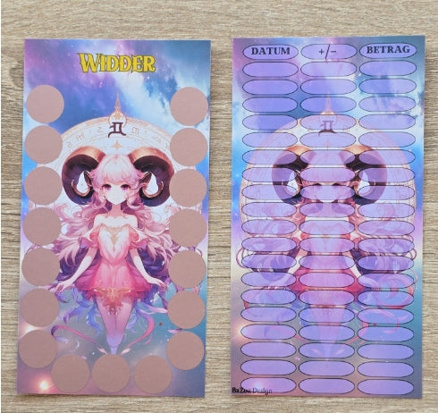 Sternzeichen im Anime Stil