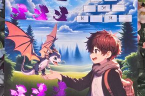 Akiba´s Entdeckung Klappkarte