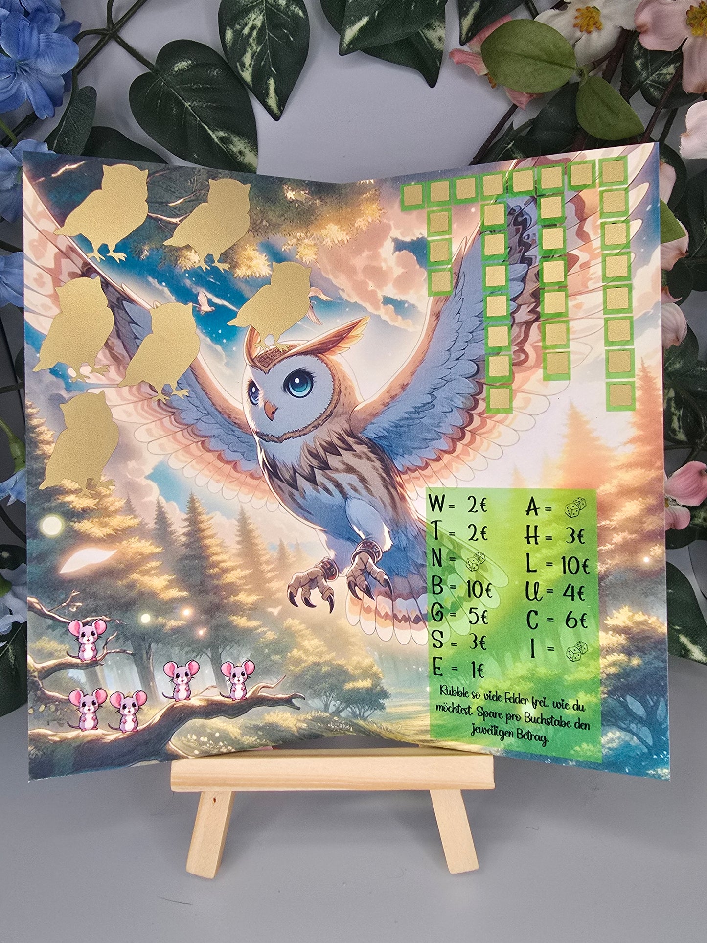 Wächter des Waldes Klappkarte