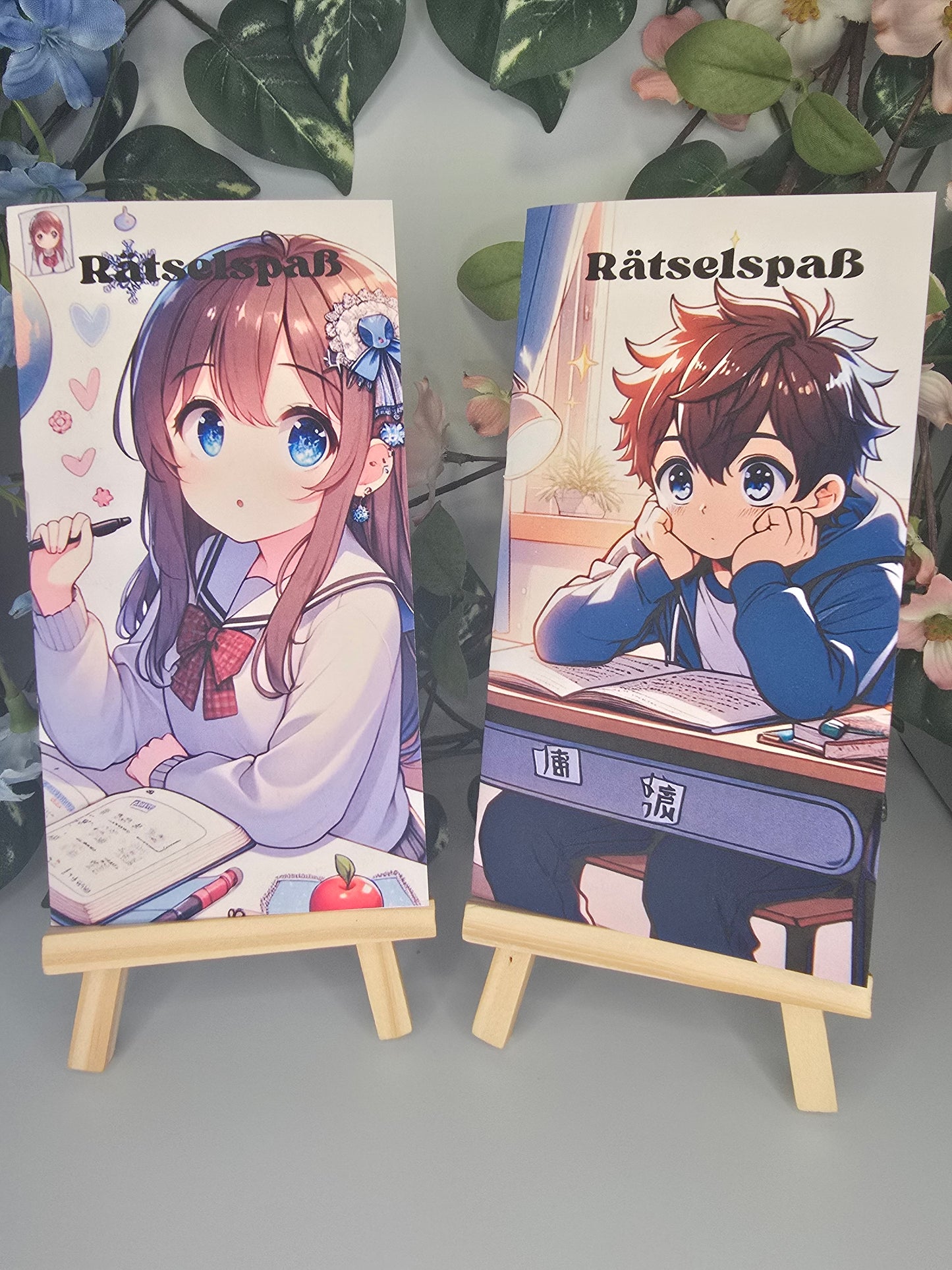 Rätselspaß Klappkarte