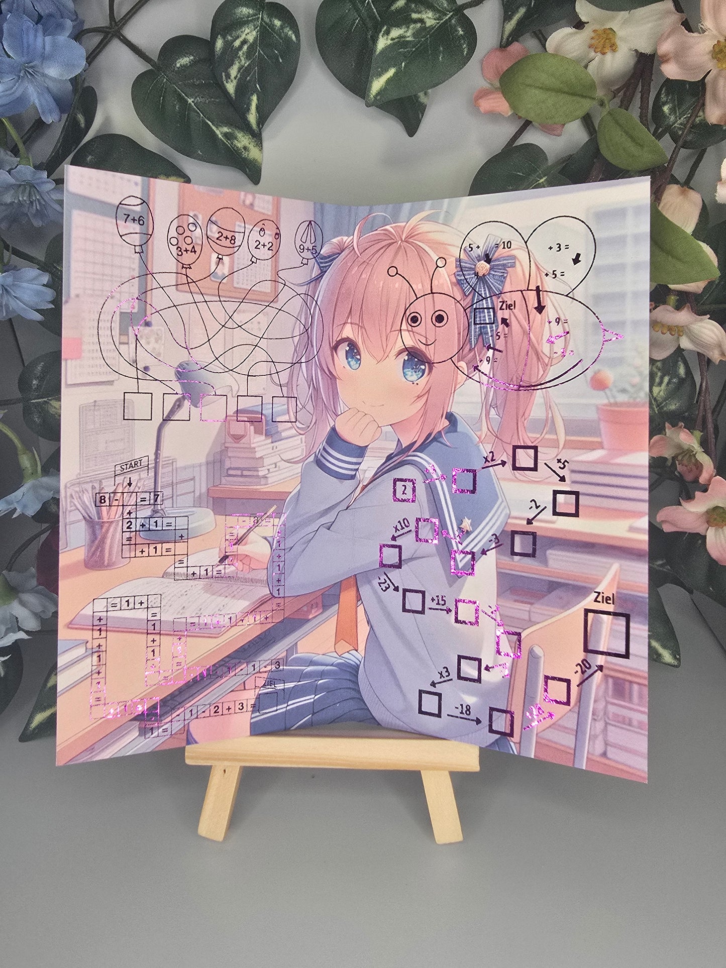 Rätselspaß Klappkarte