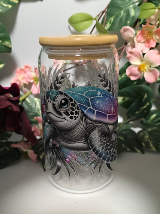 Trinkglas Schildkröte