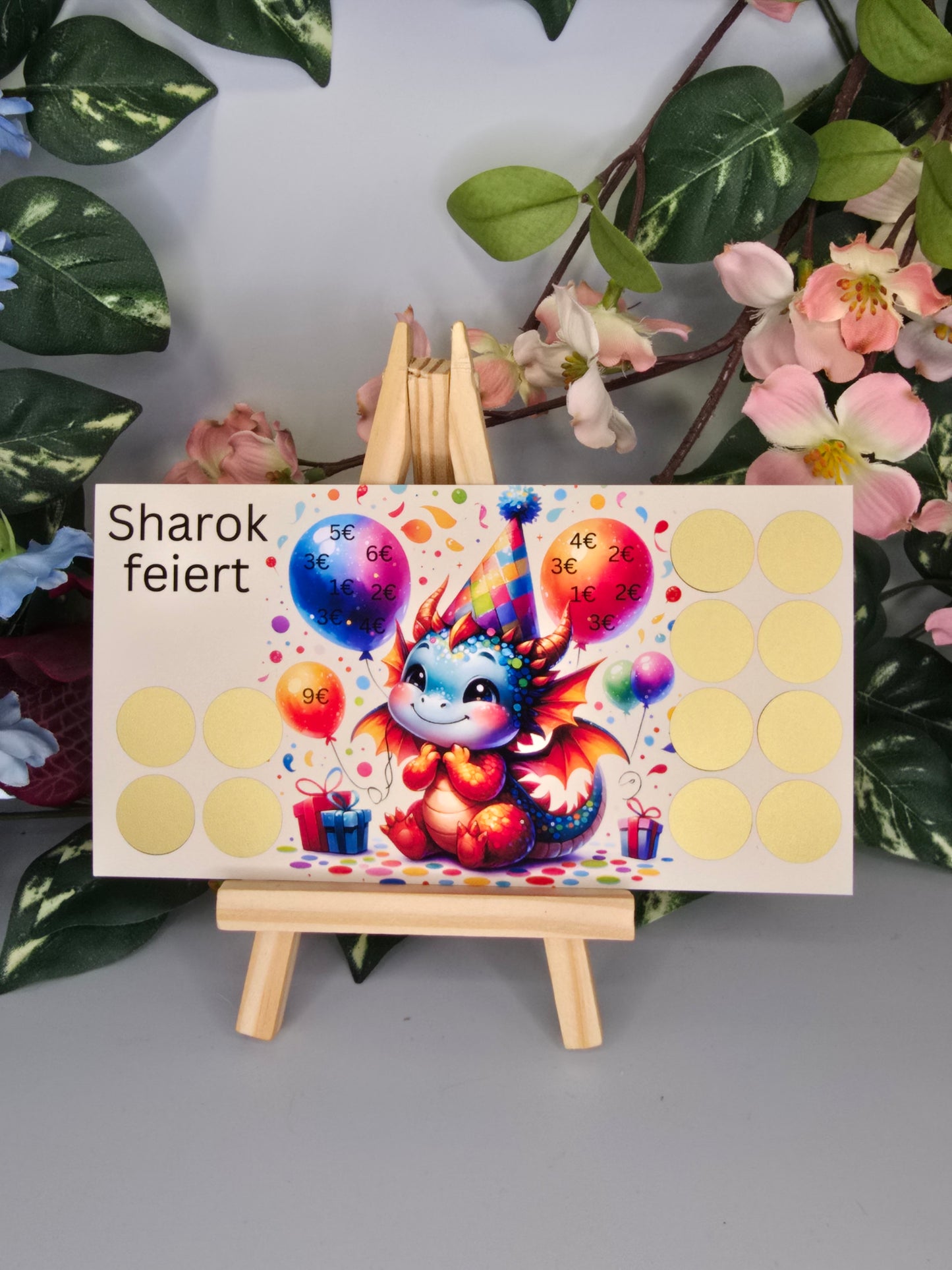 Sharok feiert Rubbelchallenge