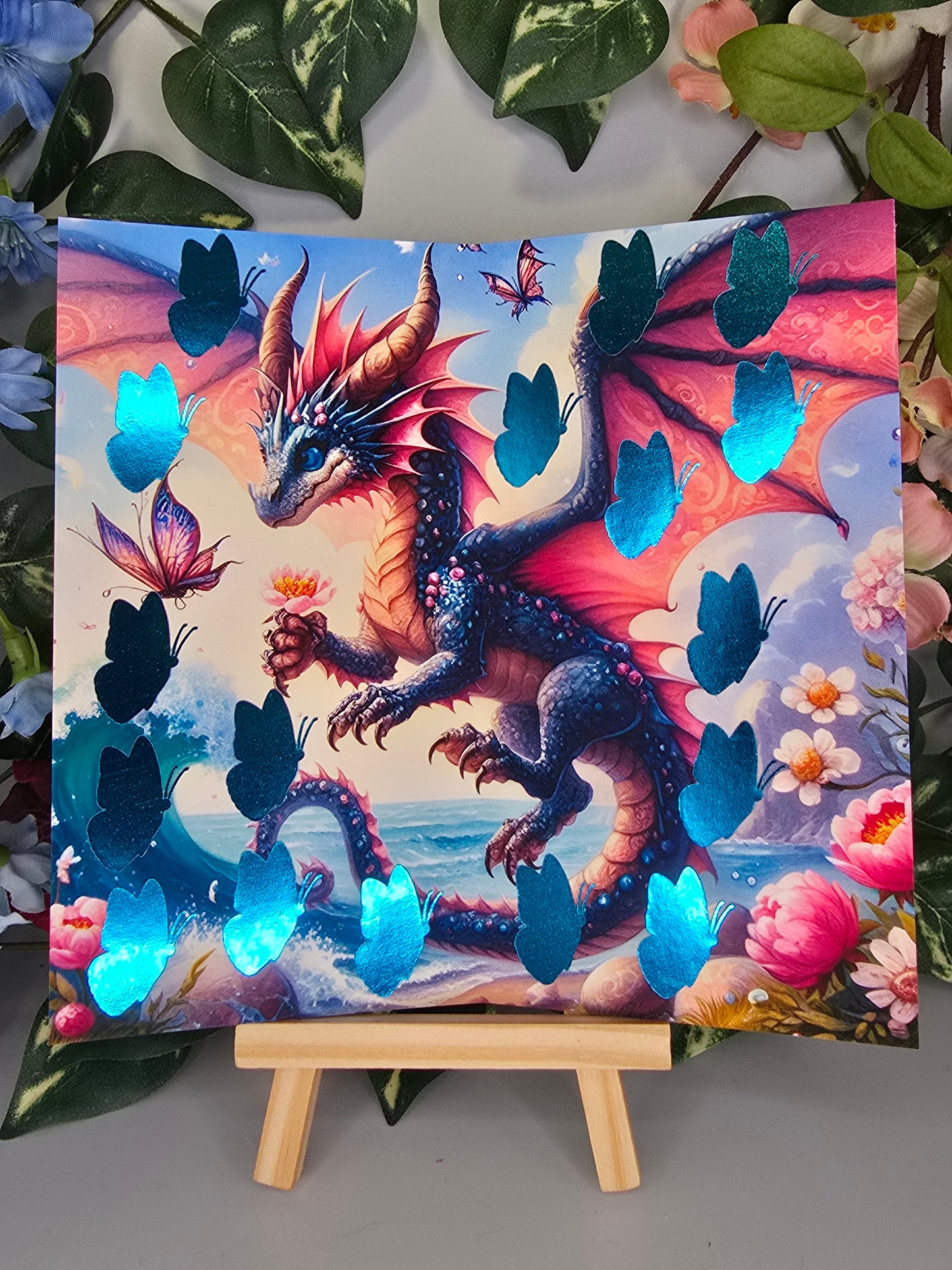 Alaster im Paradies Klappkarte