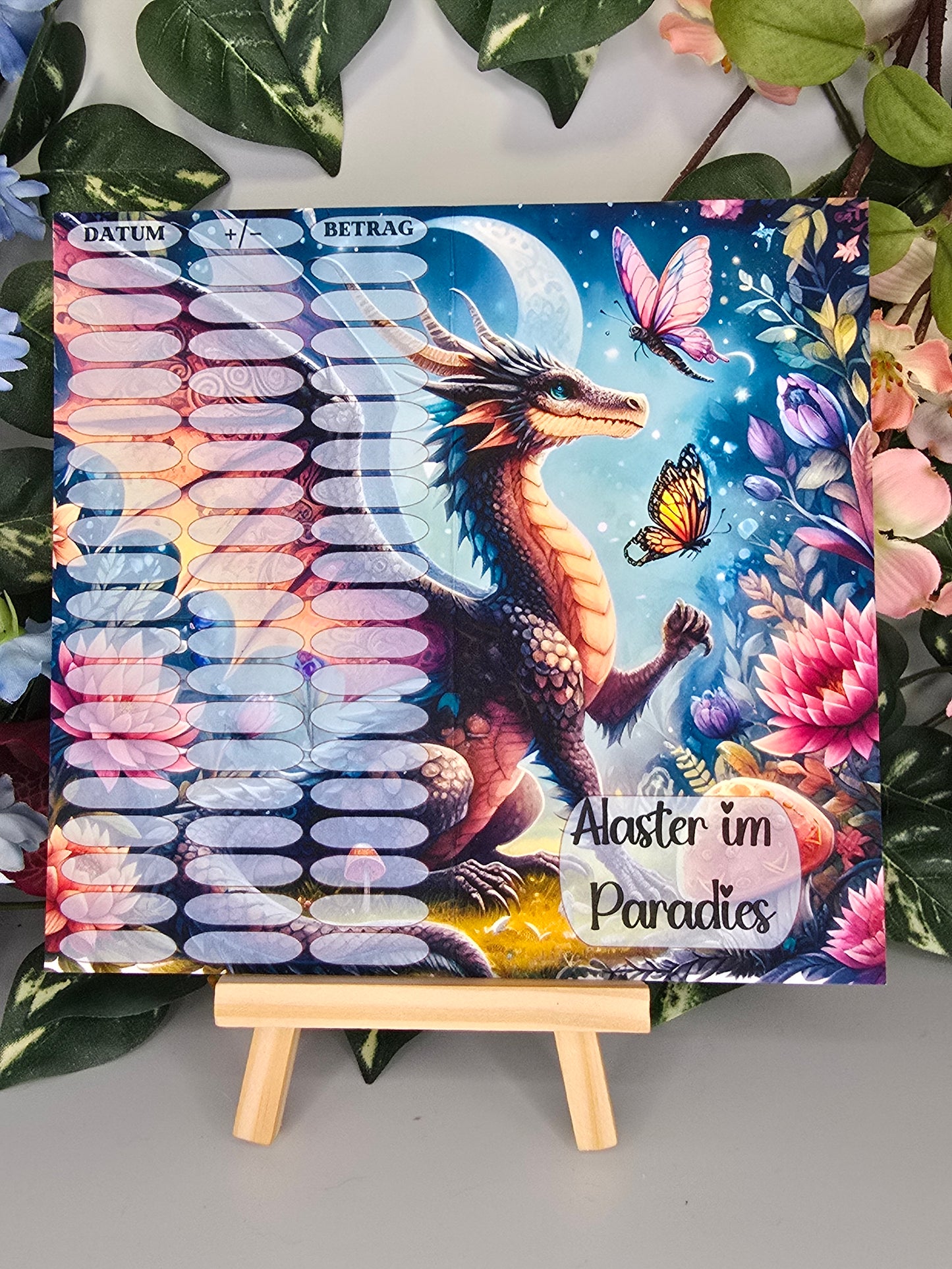 Alaster im Paradies Klappkarte