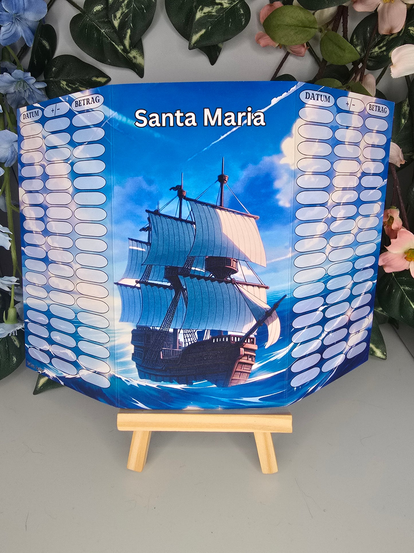 Santa Maria Klappkarte