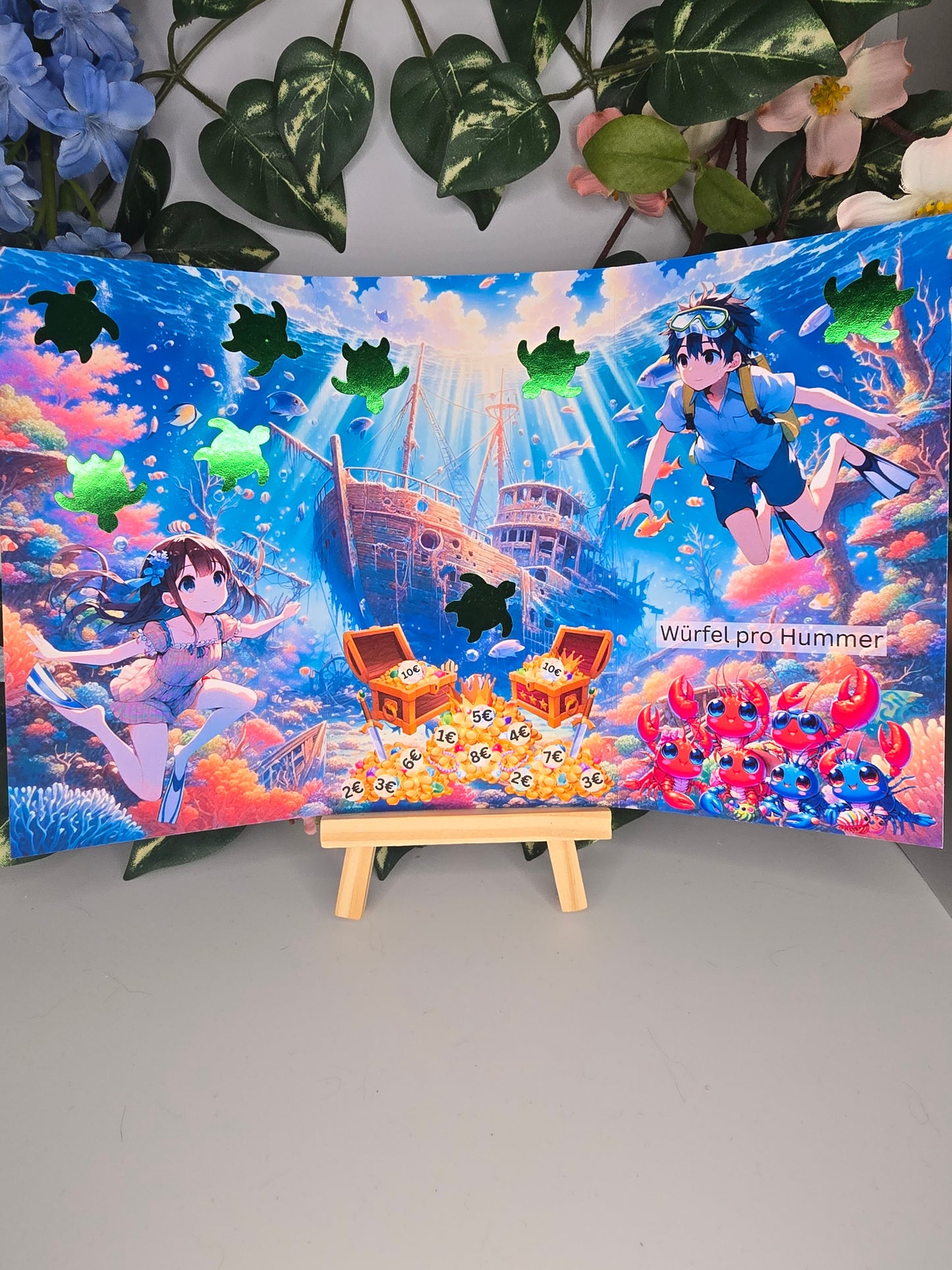 Santa Maria Klappkarte