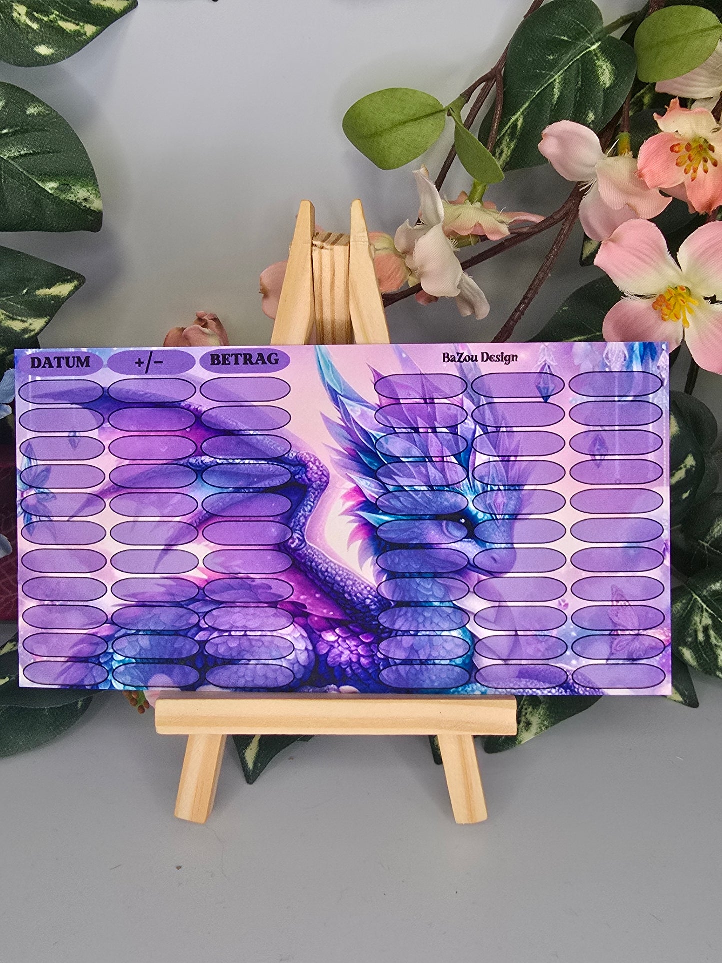 12 Wochen Rubbelchallenge Drache