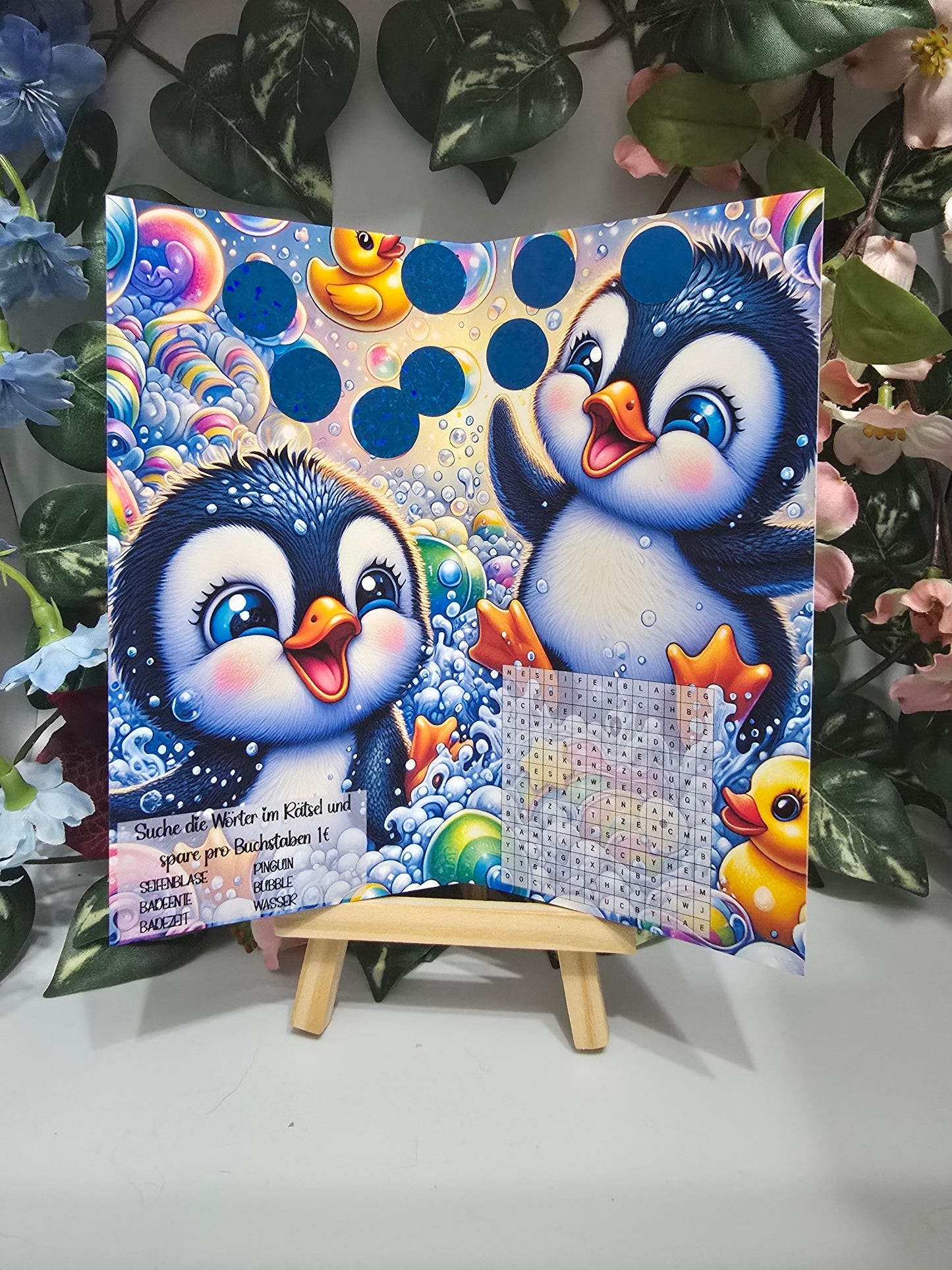 Bubble Party Klappkarte