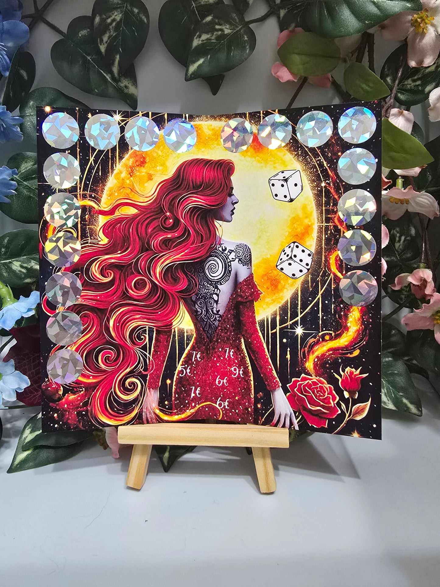 Sternzeichen Klappkarte