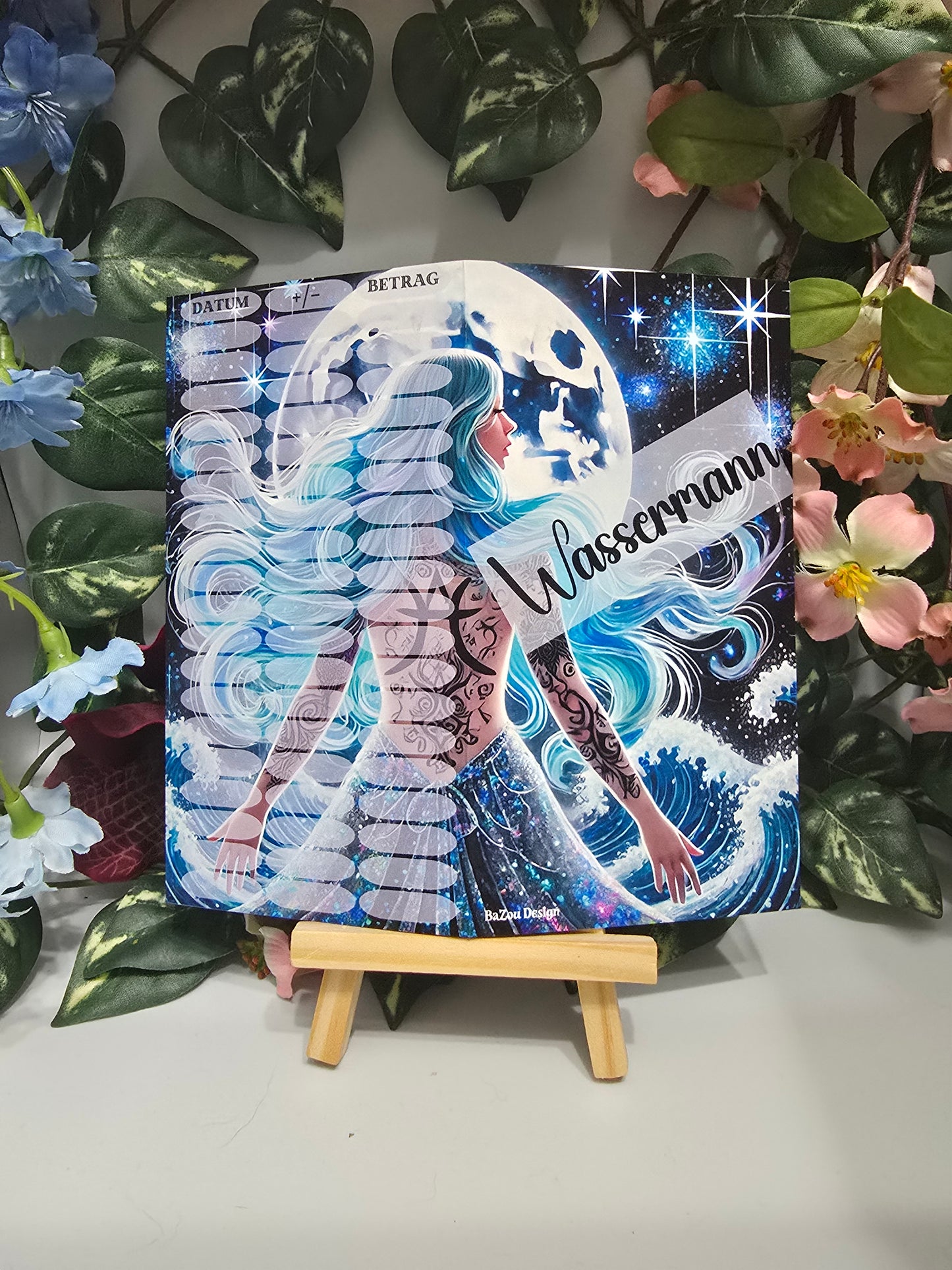 Sternzeichen Klappkarte