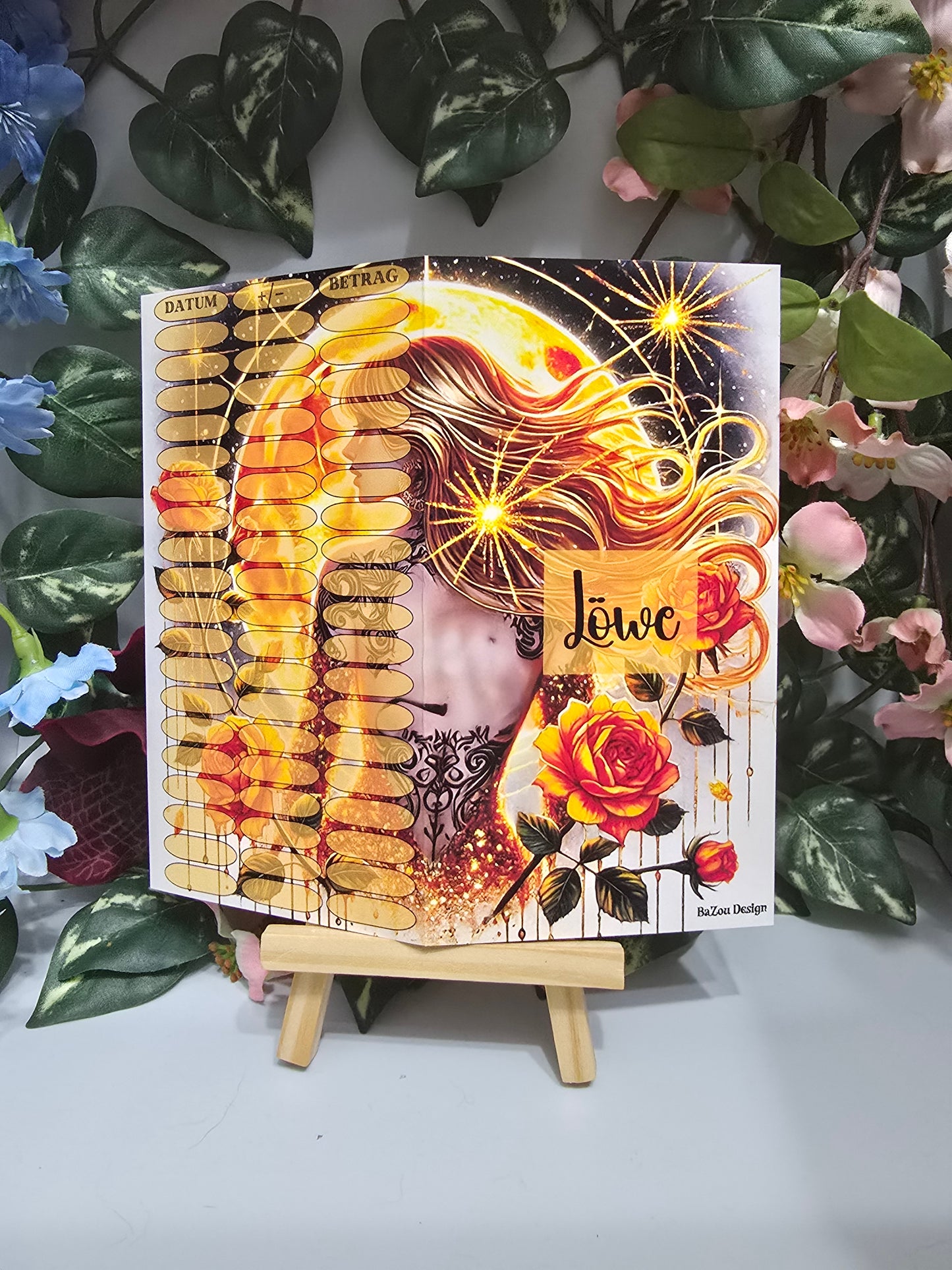 Sternzeichen Klappkarte