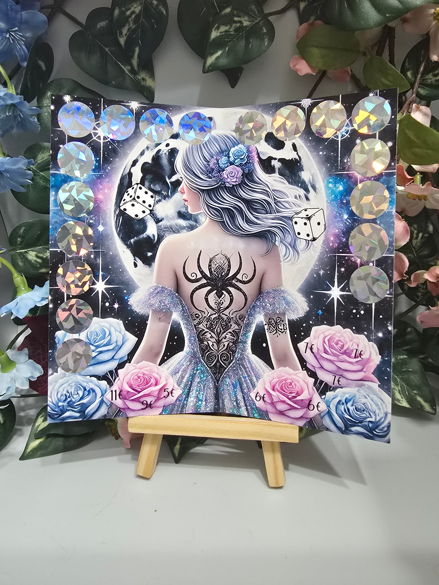 Sternzeichen Klappkarte