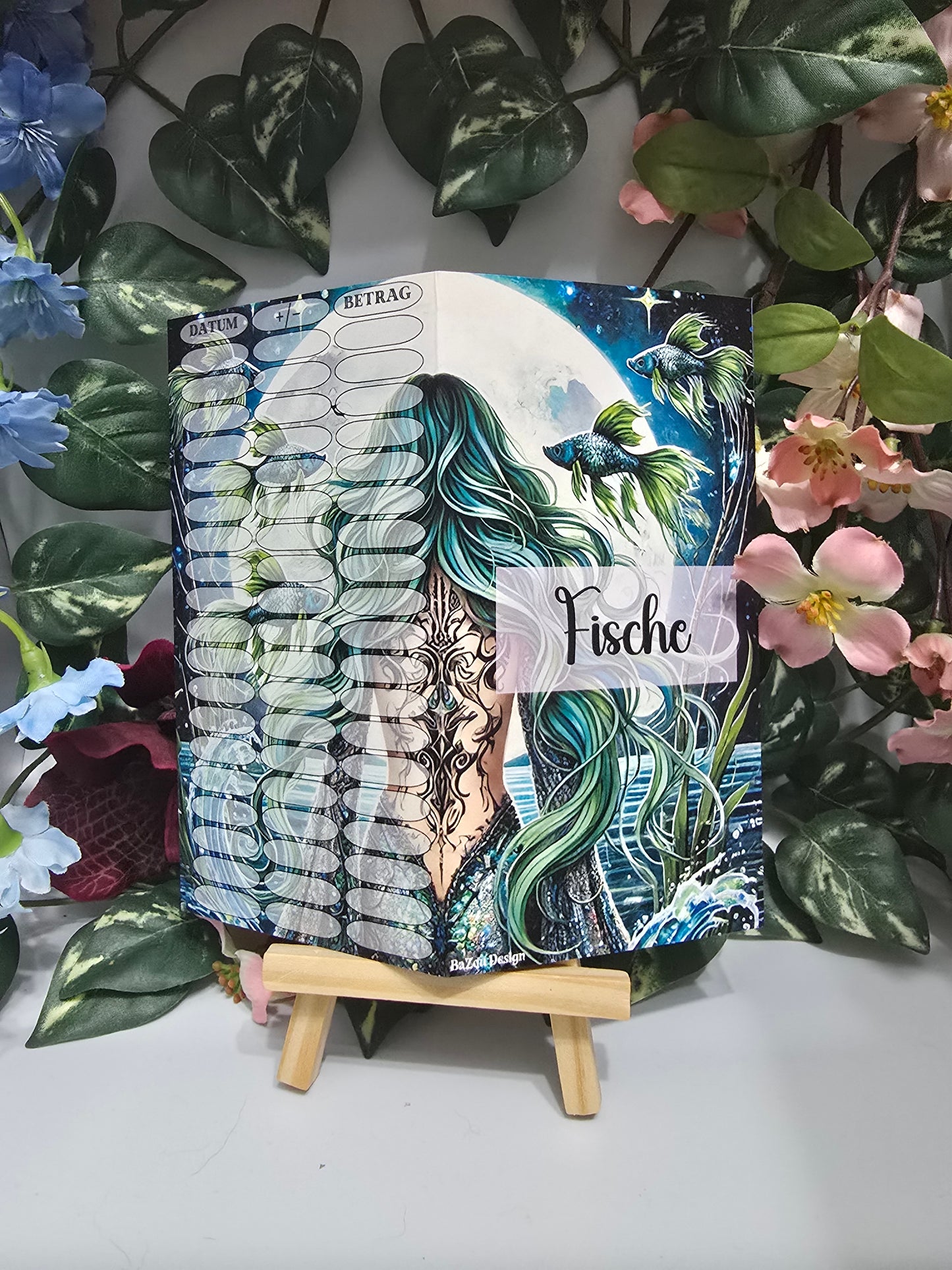 Sternzeichen Klappkarte