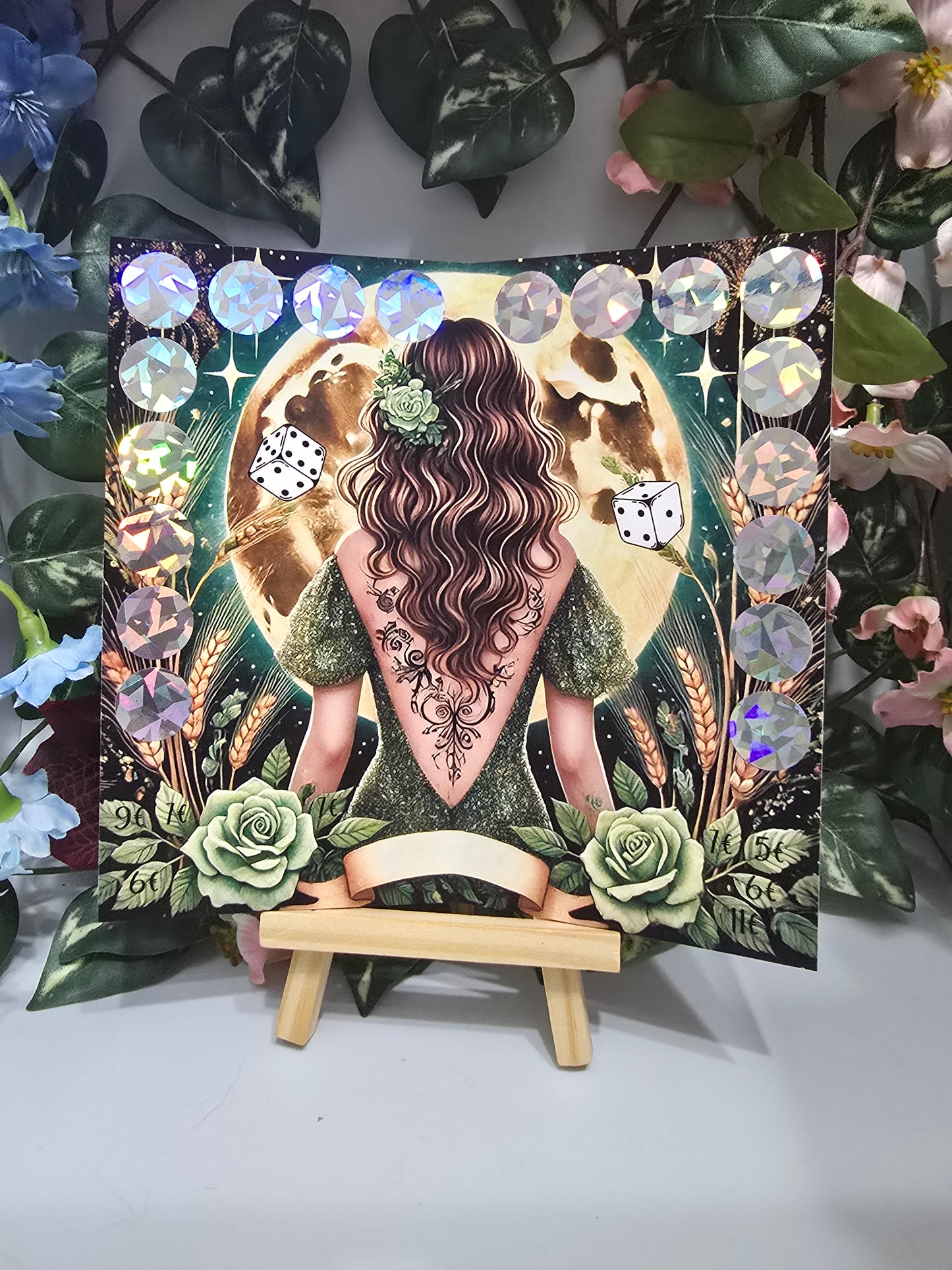 Sternzeichen Klappkarte