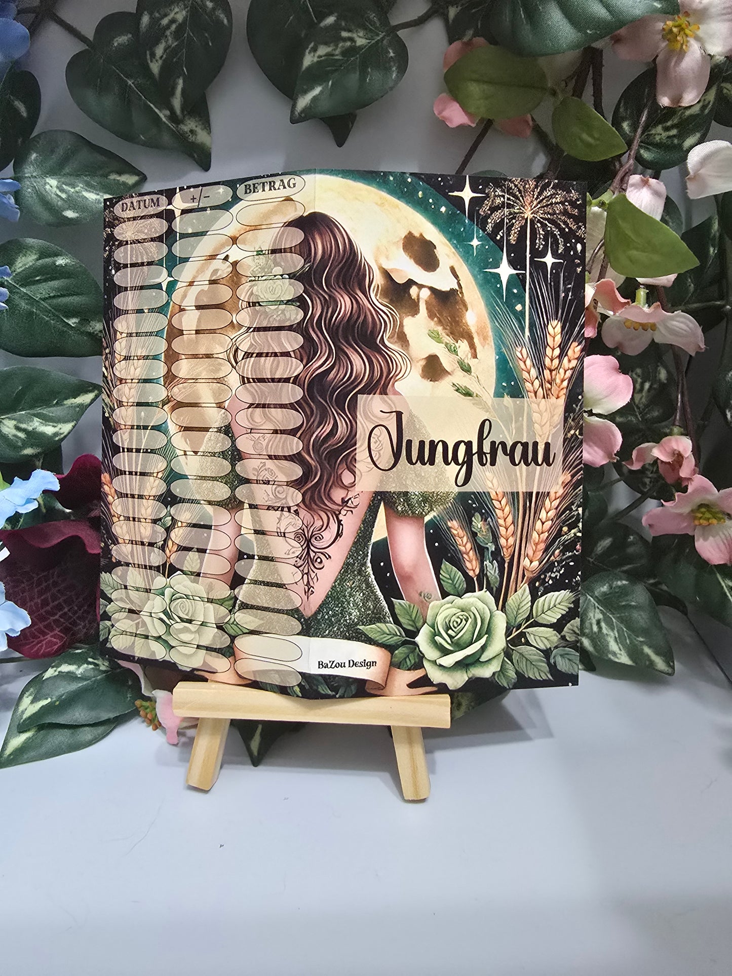 Sternzeichen Klappkarte