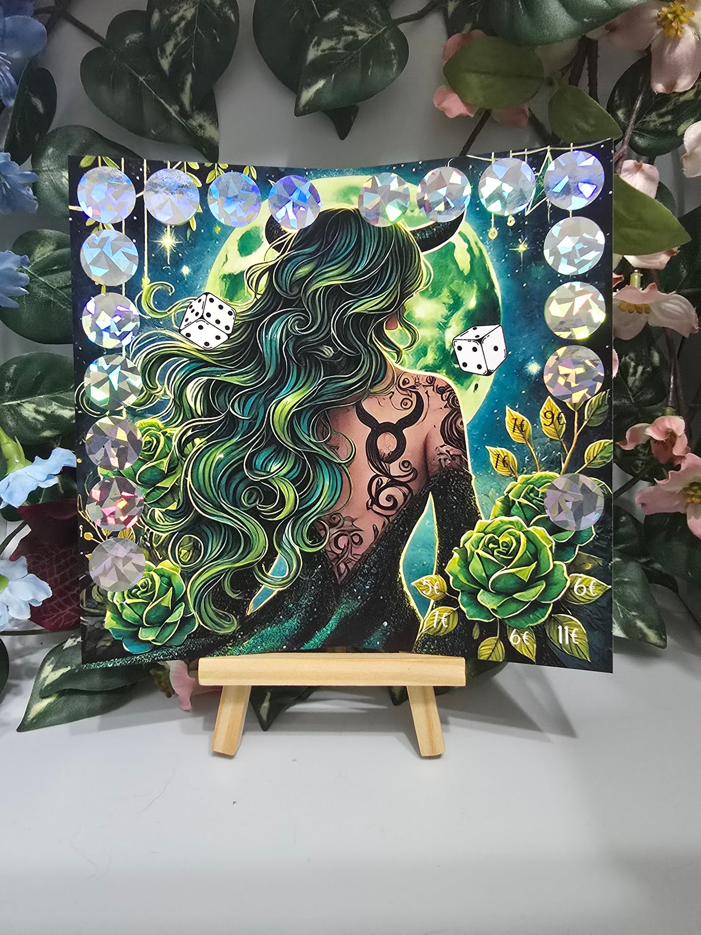 Sternzeichen Klappkarte