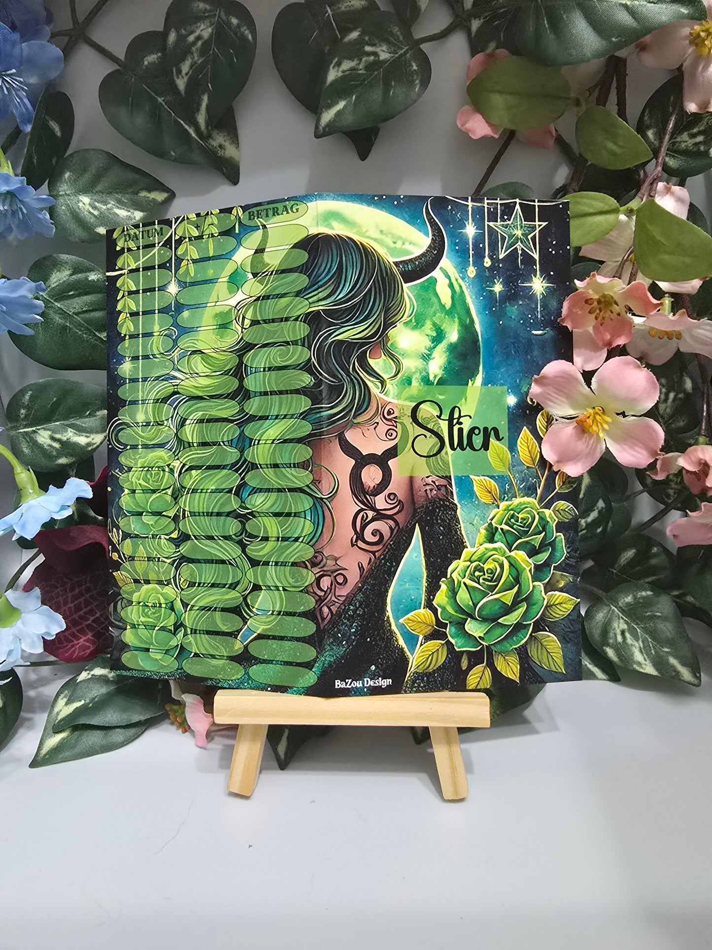 Sternzeichen Klappkarte