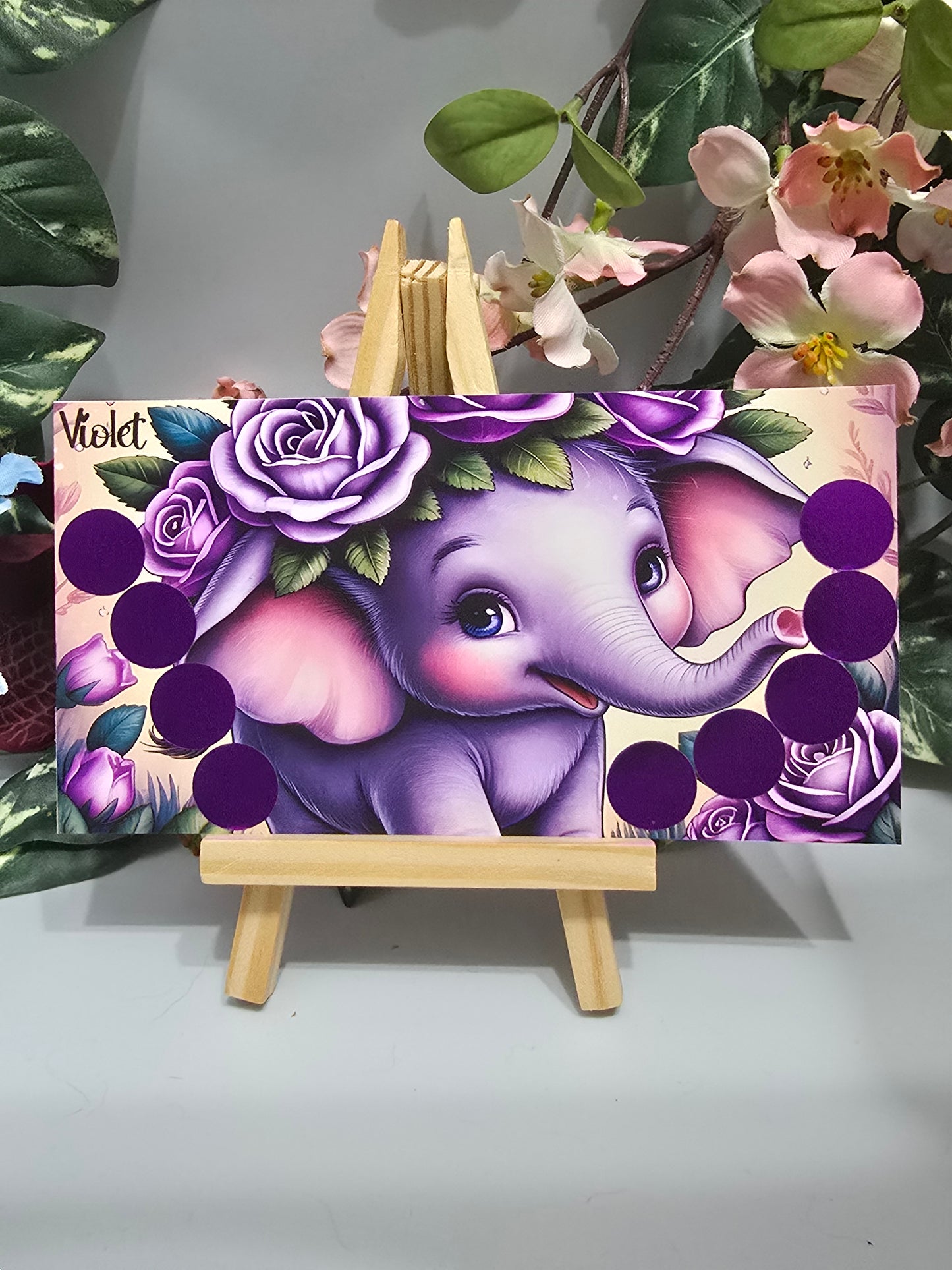 Violet Rubbelchallenge