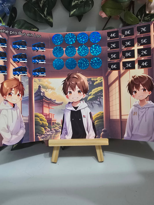 Sabu Schulausflug Klappkarte