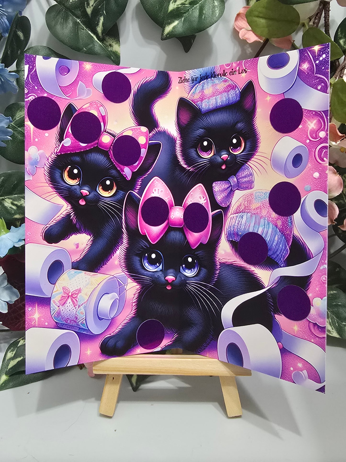 Cat Closet Klappkarte