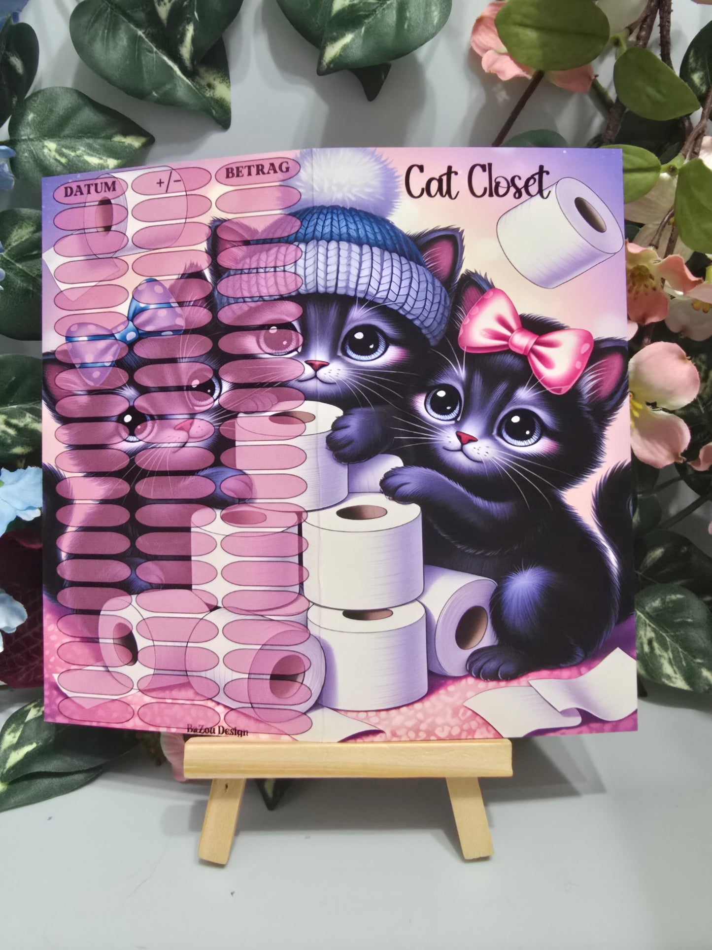 Cat Closet Klappkarte