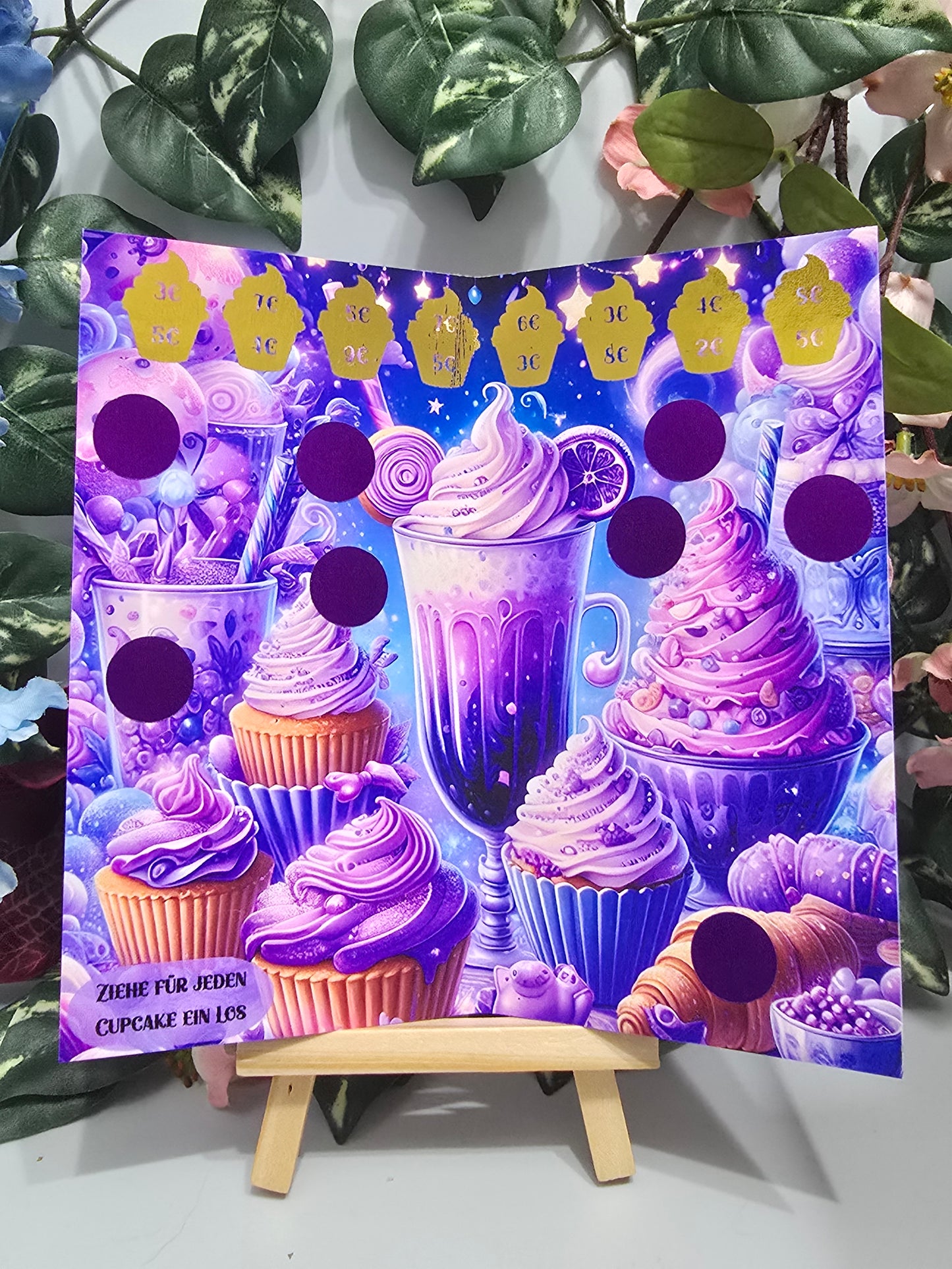 Violet Candy Klappkarte