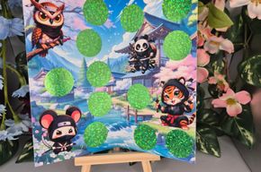 Das Dorf Konoraisuna Klappkarte