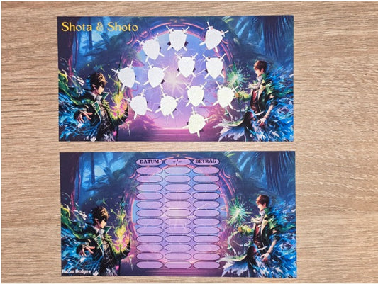 Shota und Shoto Rubbelchallenge