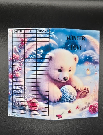 Winterlove Klappkarte