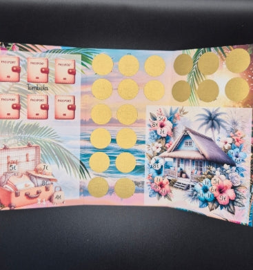 My Way to the Beach Klappkarte