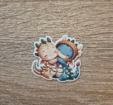 Dino Sticker mit Holofolie
