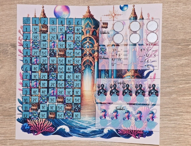 Der Schatz von Atlantis Klappkarte