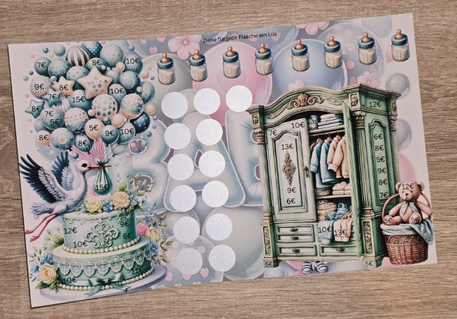 Welcome Baby Klappkarte