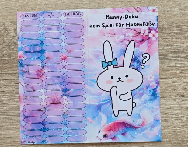 Bunny Doku Klappkarte