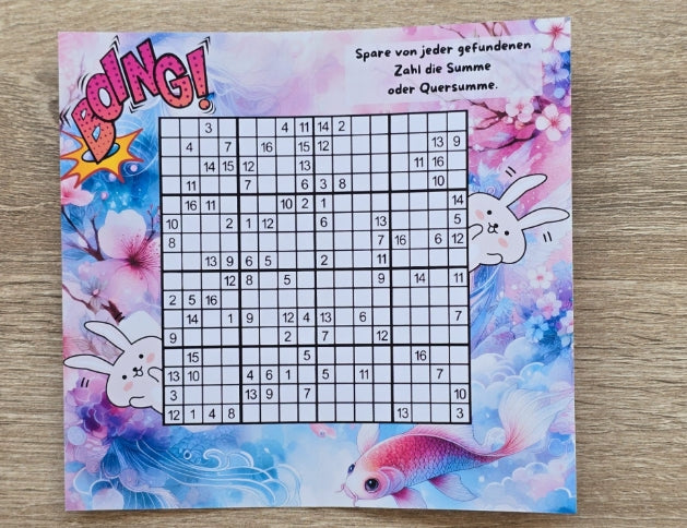 Bunny Doku Klappkarte