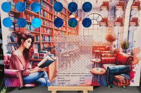 Book Shop Klappkarte