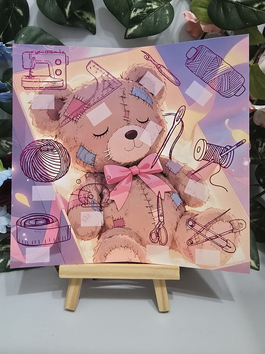 Mein Faden Klappkarte