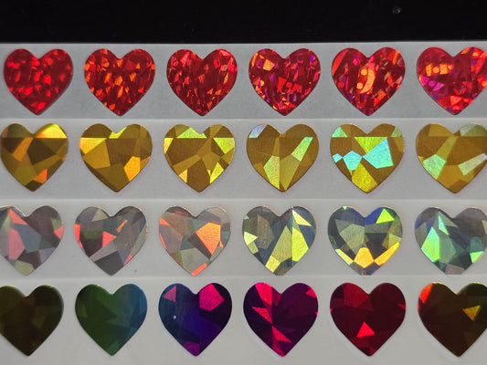 Glitzer Klebepunkte Herz