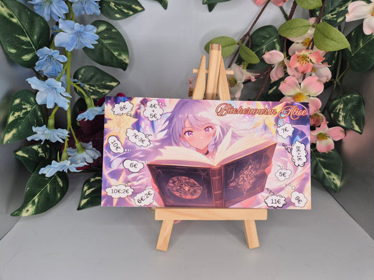 Bücherwurm Alice