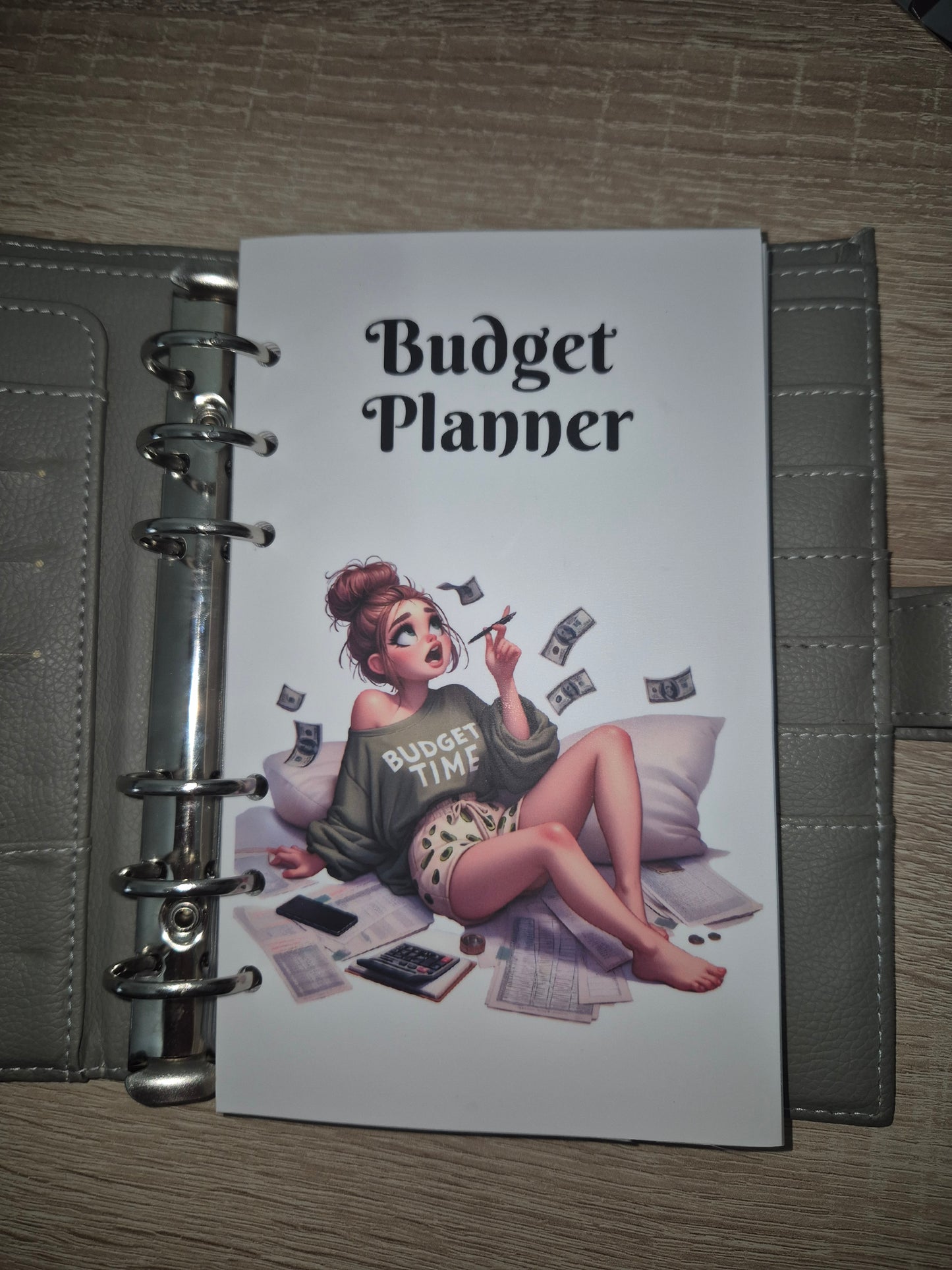 Budgetplanner A6 schlicht