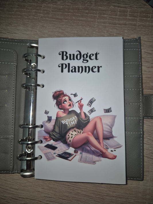 Budgetplanner A6 schlicht