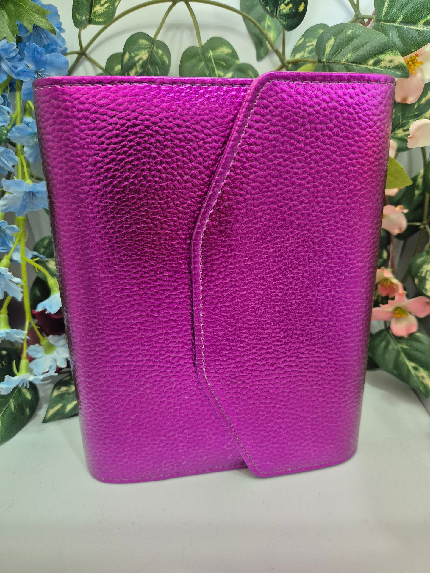 Wallet Deluxe A6 Binder mit 3cm Ringen Metallic