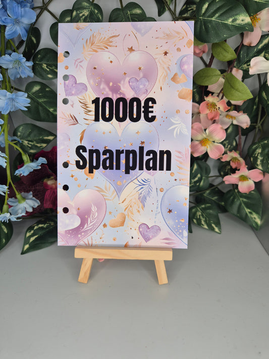 1000€ Sparplan